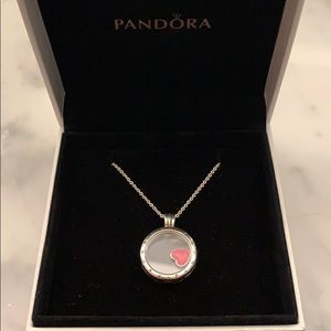 NWB Pandora Sterling Silver Floating Locket